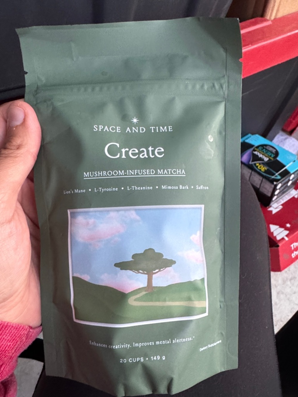 Create Mushroom-Infused Matcha - Green